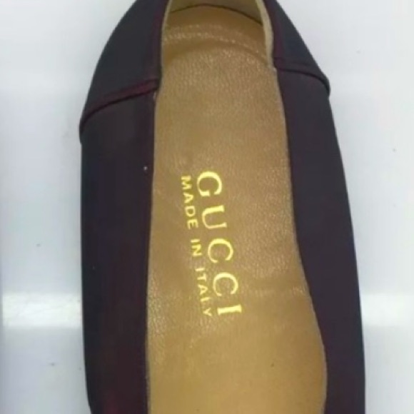 GUCCI Equestrian Horse Bit Ballet Flats ITALY 9.5M - Picture 4 of 14